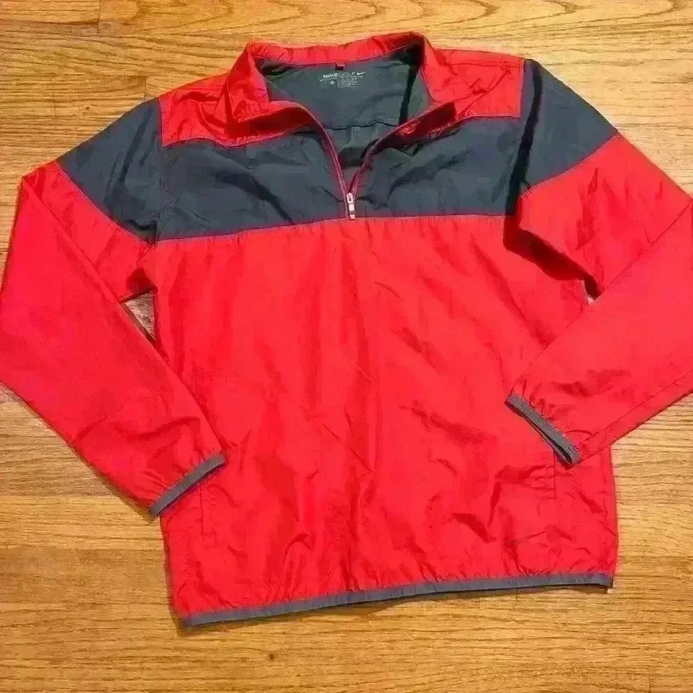 Youth nike golf 1/4 zip windbreaker size xl (14-16) Jacket Lightweight Casual